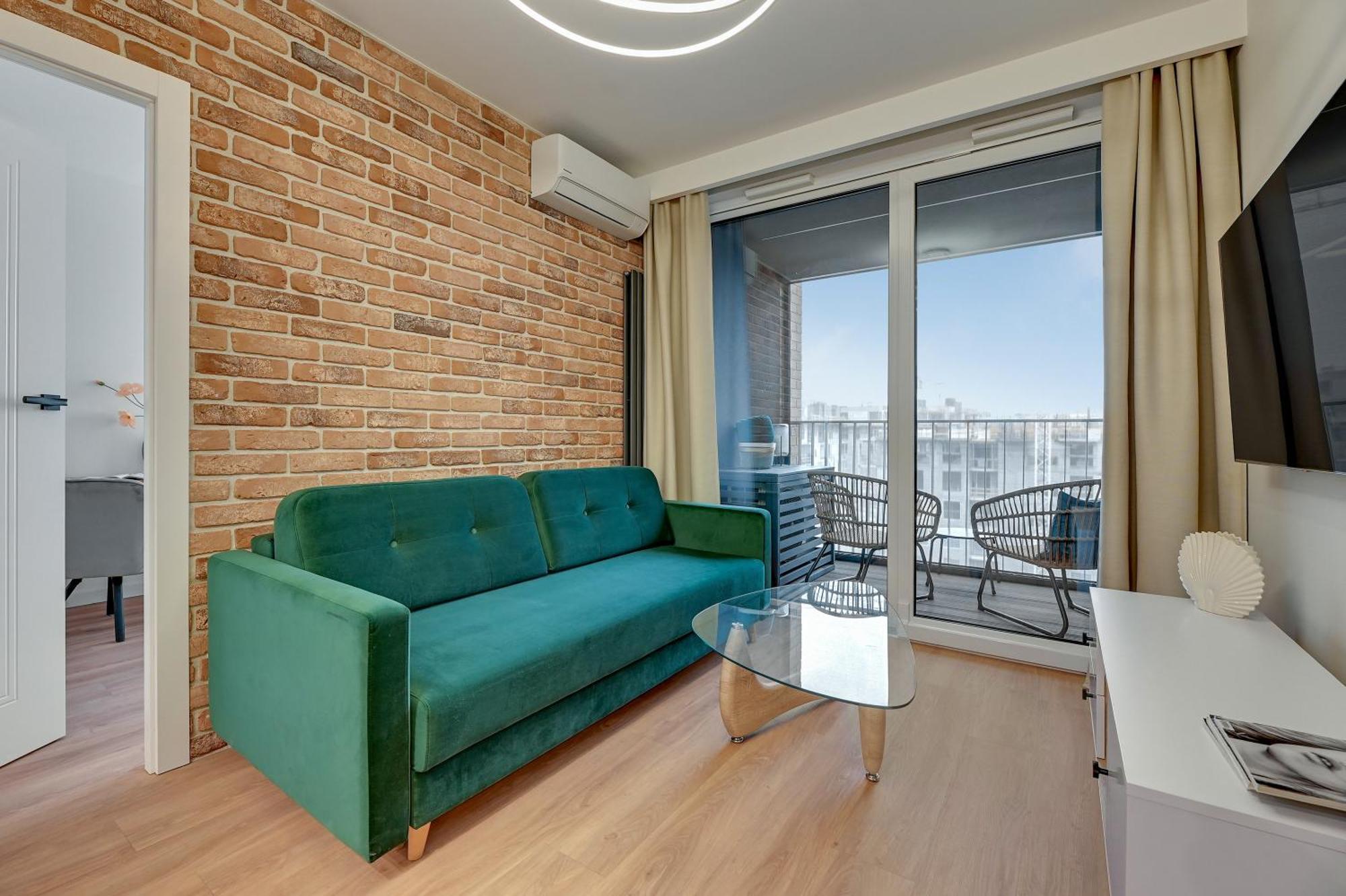Chlebova - Riverside View Terrace, Free Parking, Gym & Kidsplay By Downtown Apartments Gdansk Exterior photo